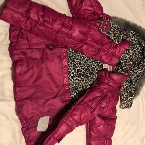Pink London Fog Coat
